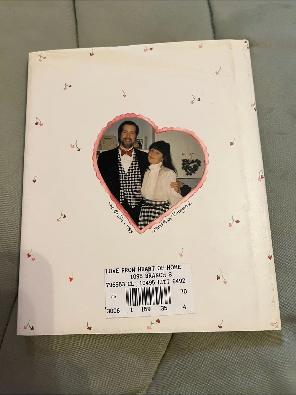 Keepsake Cookbook: Love from the Heart of the Home Series by Susan Branch NWT